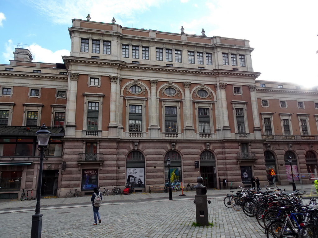 North side of the Royal Swedish Opera at the Gustav Adolfs Torg square