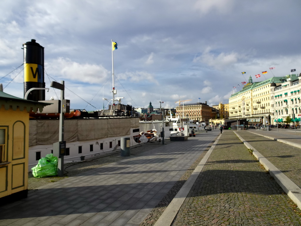 The Södra Blasieholmshamnen street