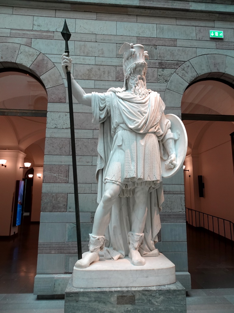 Statue at the Sculpture Courtyard at the Ground Floor of the Nationalmuseum