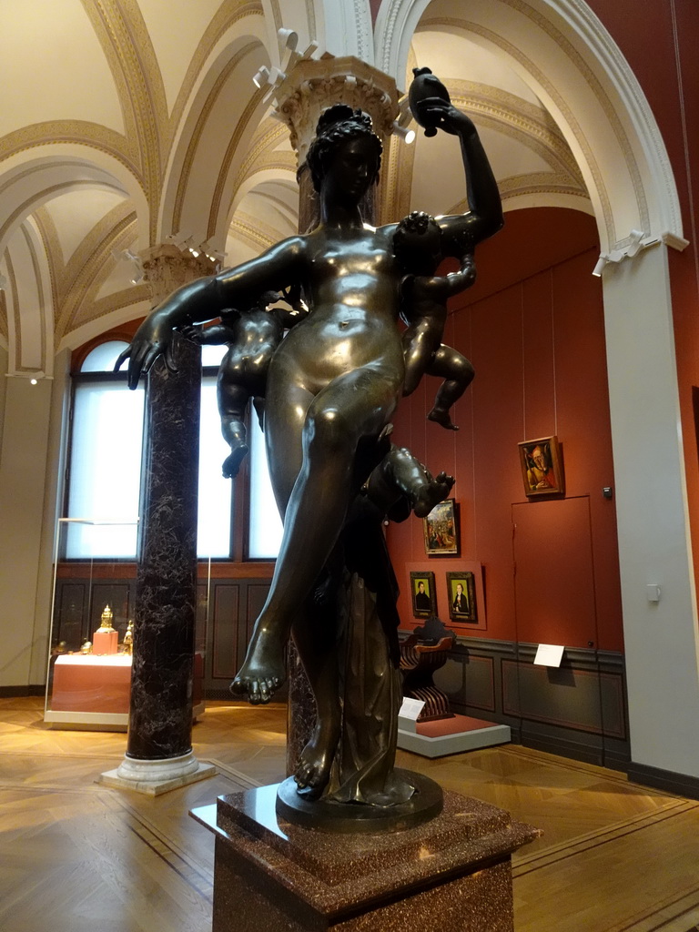 Statue at the 16th Century exhibition at the Top Floor of the Nationalmuseum