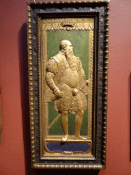 Relief of King Gustav I by Willem Boy at the 16th Century exhibition at the Top Floor of the Nationalmuseum