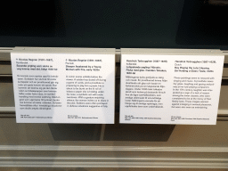 Explanation on the paintings `Sleeper Awakened by a Young Woman with Fire` by Nicolas Regnier and `Girl Holding a Glass` and `Boy Playing the Lute` by Hendrick Terbrugghen at the 17th Century exhibition at the Top Floor of the Nationalmuseum