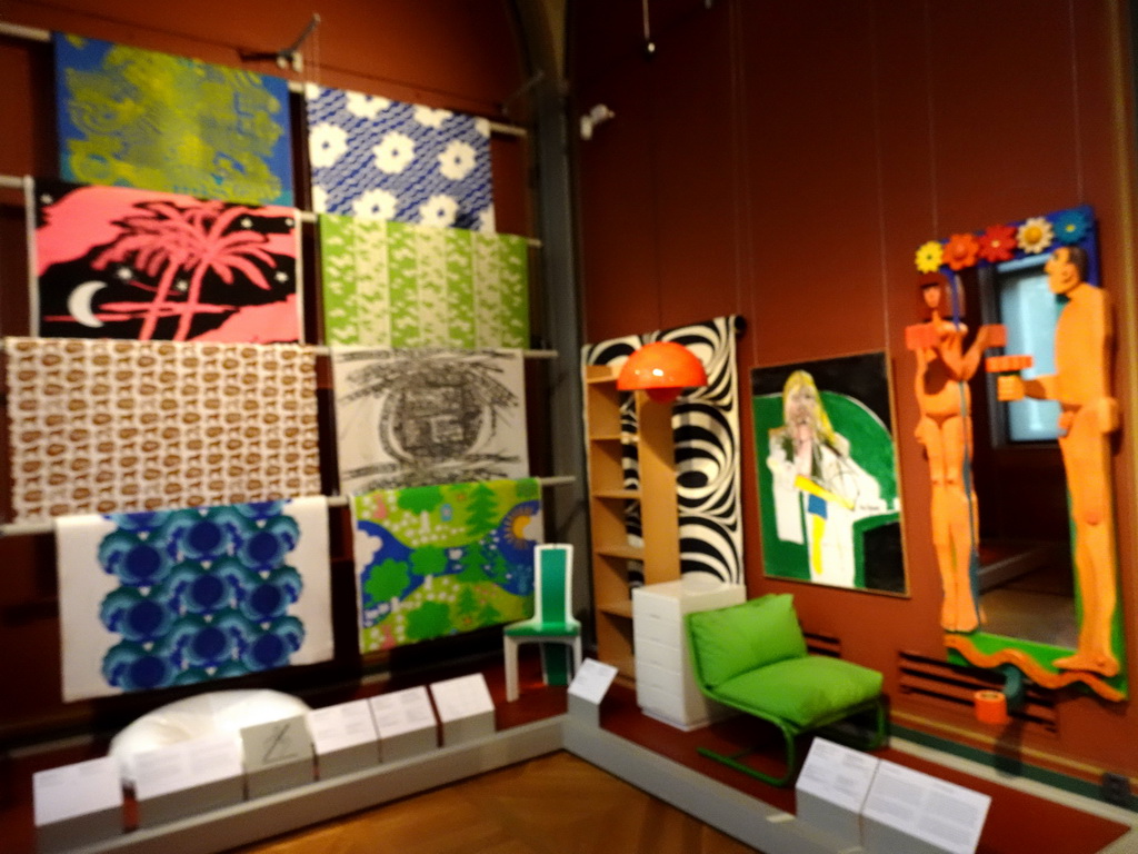Interior of the 1960-1970 exhibition at the Middle Floor of the Nationalmuseum