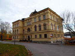 Front of the Royal Institute of Art at the Flaggmansvägen street at the Skeppsholmen island