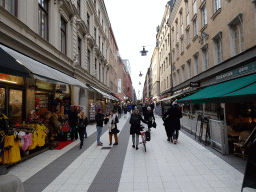 The Drottninggatan shopping street