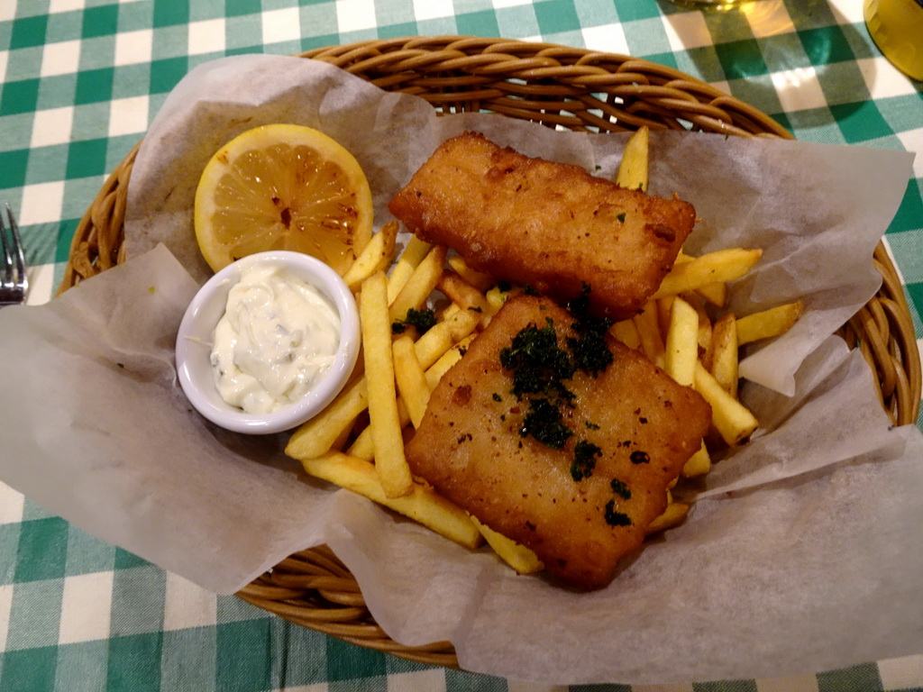 Dinner at the O`Learys restaurant at Stockholm Arlanda Airport