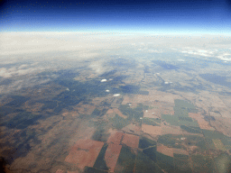 Southwood National Park and surroundings, viewed from the airplane from Cairns