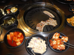 Dinner at the Dae Jang Kum Korean BBQ restaurant