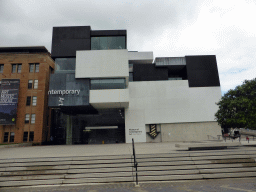 Right front of the Museum of Contemporary Art Australia at the First Fleet Park