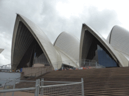 Southeast side of the Sydney Opera House and its staircase
