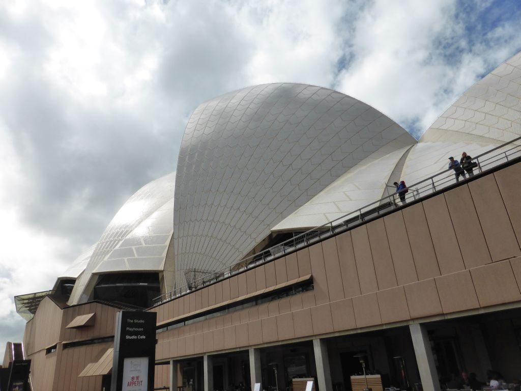 West side of the Sydney Opera House