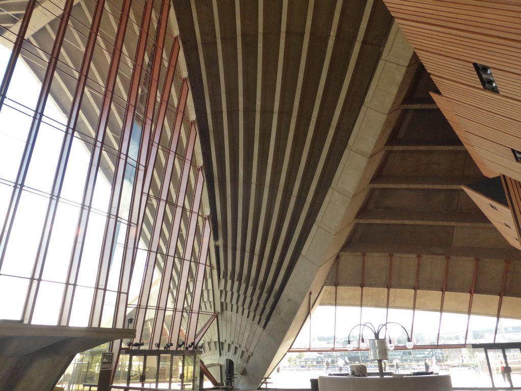 Ceiling of the Lobby of the Concert Hall at the Sydney Opera House