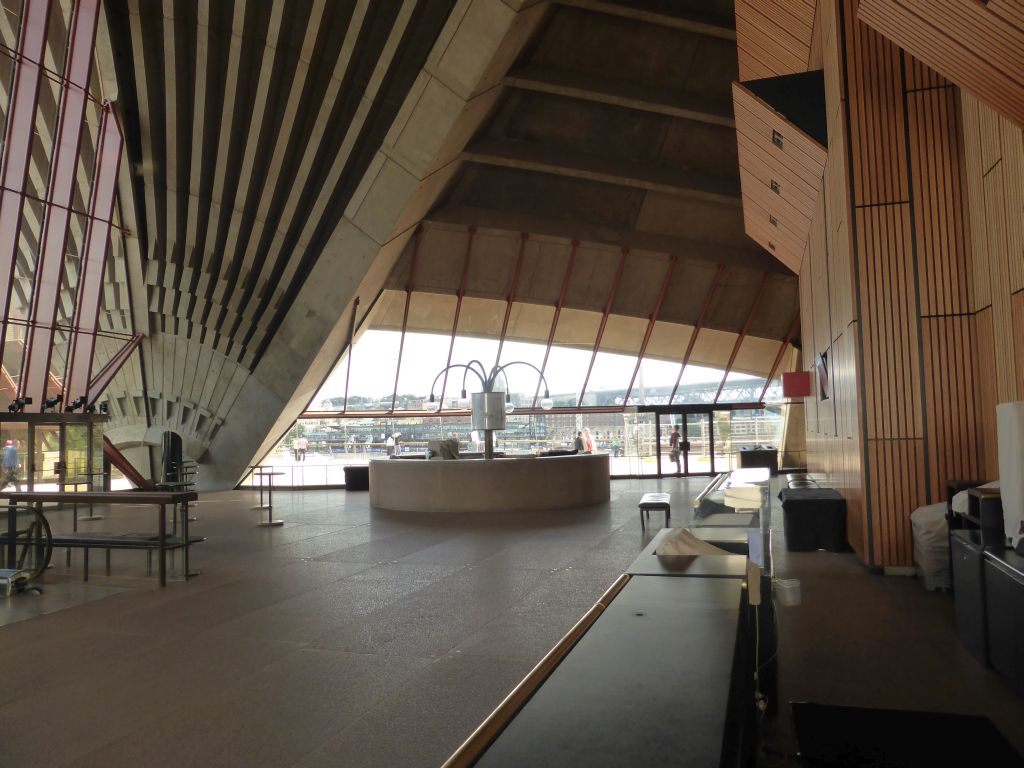 Lobby of the Concert Hall at the Sydney Opera House