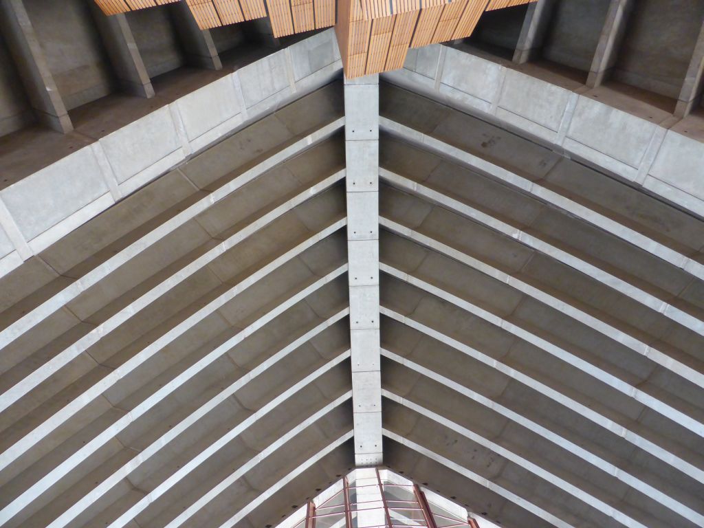 Ceiling of the Lobby of the Concert Hall at the Sydney Opera House