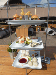 Lunch at the Opera Kitchen restaurant at the Lower Concourse of the Sydney Opera House