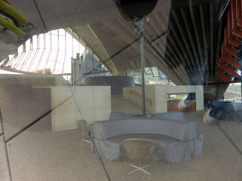 Interior of the Bennelong Restaurant building of the Sydney Opera House