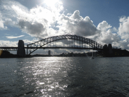 The Sydney Cove and the Sydney Harbour Bridge, viewed from the north side of the Sydney Opera House