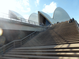 Staircase at the southeast side of the Sydney Opera House