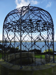 Cage at the northwest side of the Royal Botanic Gardens