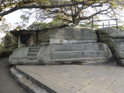 Mrs Macquarie`s Chair at Mrs Macquarie`s Point at the Royal Botanic Gardens