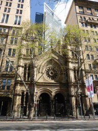 Front of the Great Synagogue at Elizabeth Street