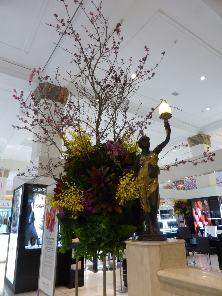 Interior of the David Jones store at Castlereagh Street