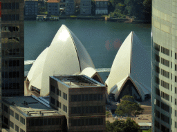 Fort Denison in the Sydney Harbour, viewed from the Sydney Tower