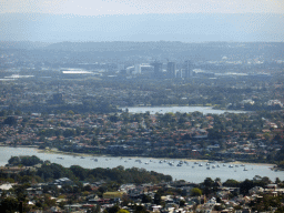 The Iron Cove, the Canada Bay and the Sydney Olympic Park, viewed from the Sydney Tower
