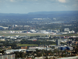 Sydney Airport and surroundings, viewed from the Sydney Tower