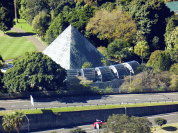 The Sydney Tropical Centre at the Royal Botanic Gardens, viewed from the Sydney Tower