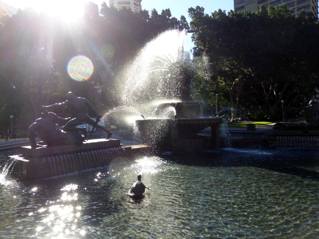 The Archibald Fountain at Hyde Park