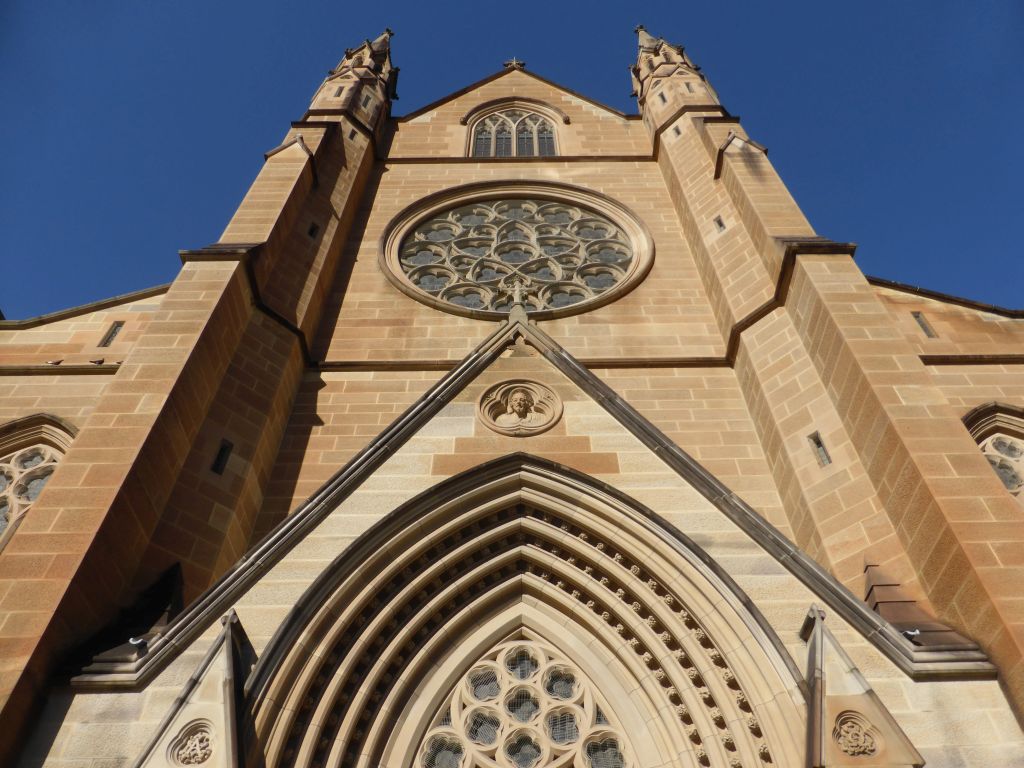 West facade of St. Mary`s Cathedral