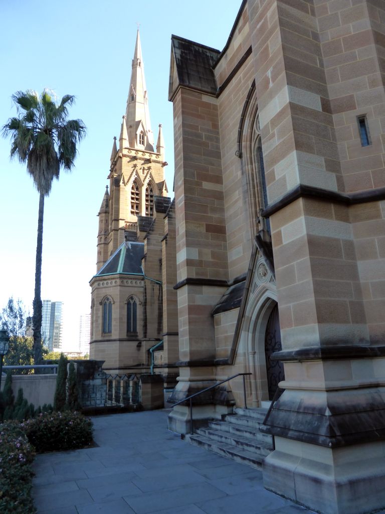 Southeast side of St. Mary`s Cathedral