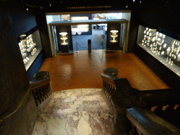 Staircase from the Ground Floor to the Edmund & Joanna Capon Research Library at the Lower Floor 1 of the Art Gallery of New South Wales