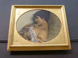 Painting `Cleopatra` by Lawrence Alma-Tadema, at the Ground Floor of the Art Gallery of New South Wales