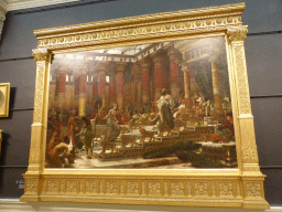 Painting `The visit of the Queen of Sheba to King Solomon` by Edward John Poynter, at the Ground Floor of the Art Gallery of New South Wales