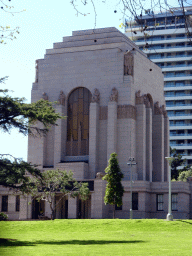 The west side of the ANZAC War Memorial at Hyde Park