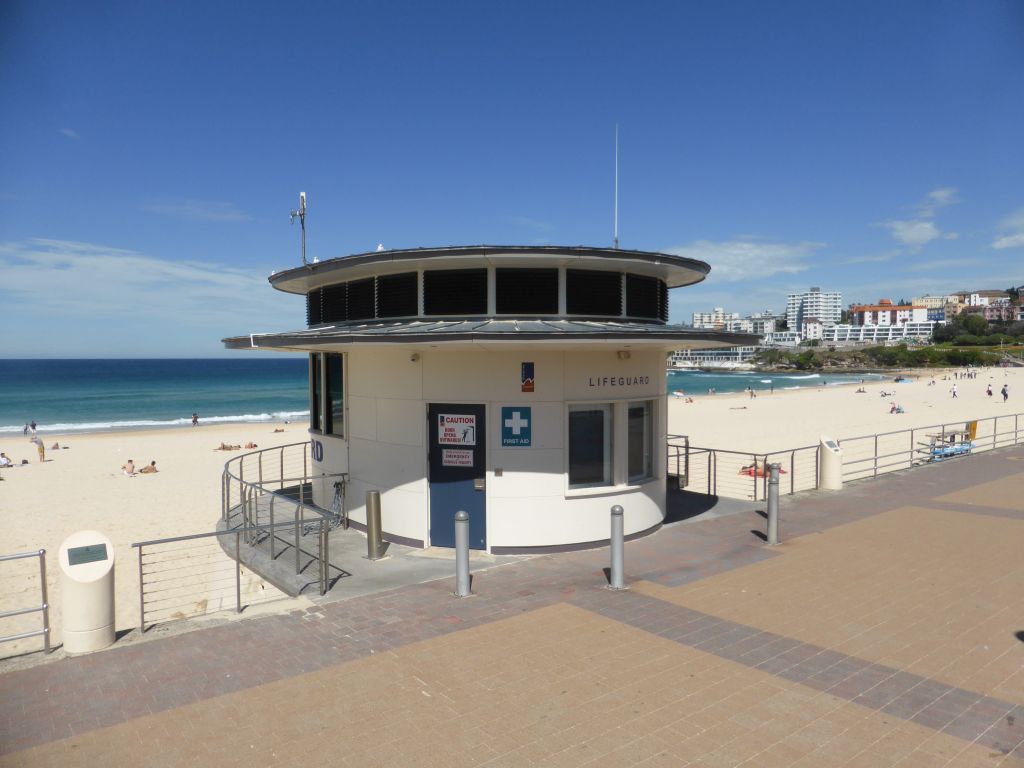 Lifeguard Tower at Bondi Beach