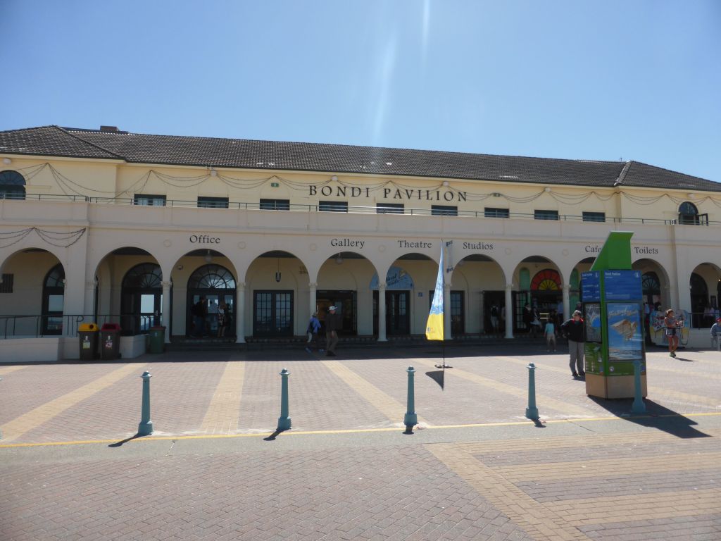 Front of the Bondi Pavilion