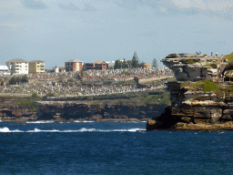 Marks Park and the Waverley Cemetery, viewed from the northeast side of Bondi Beach