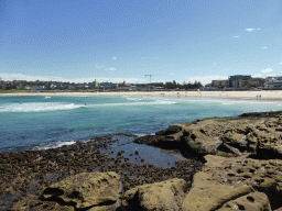 Bondi Beach, viewed from the North Bondi Rocks