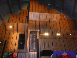 Wall in the Lobby of the Joan Sutherland Theatre at the Sydney Opera House, just before the musical `The King and I` by Rodgers and Hammerstein