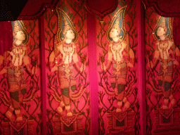 Decorations on the stage of the musical `The King and I` by Rodgers and Hammerstein, at the Joan Sutherland Theatre at the Sydney Opera House