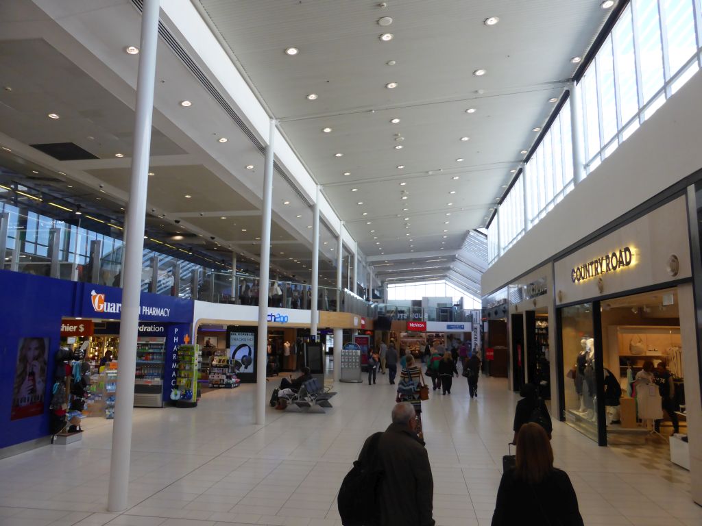 Departures Hall of Sydney Airport