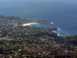 Bondi Beach and surroundings, viewed from the airplane to Melbourne