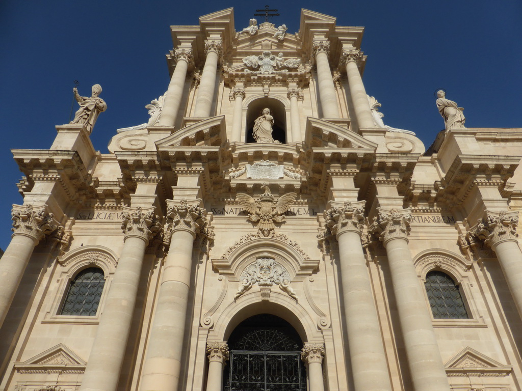 Facade of the Duomo di Siracusa cathedral