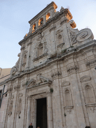 Front of the church at the Lungomare d`Ortigia street during the feast of St. Lucy