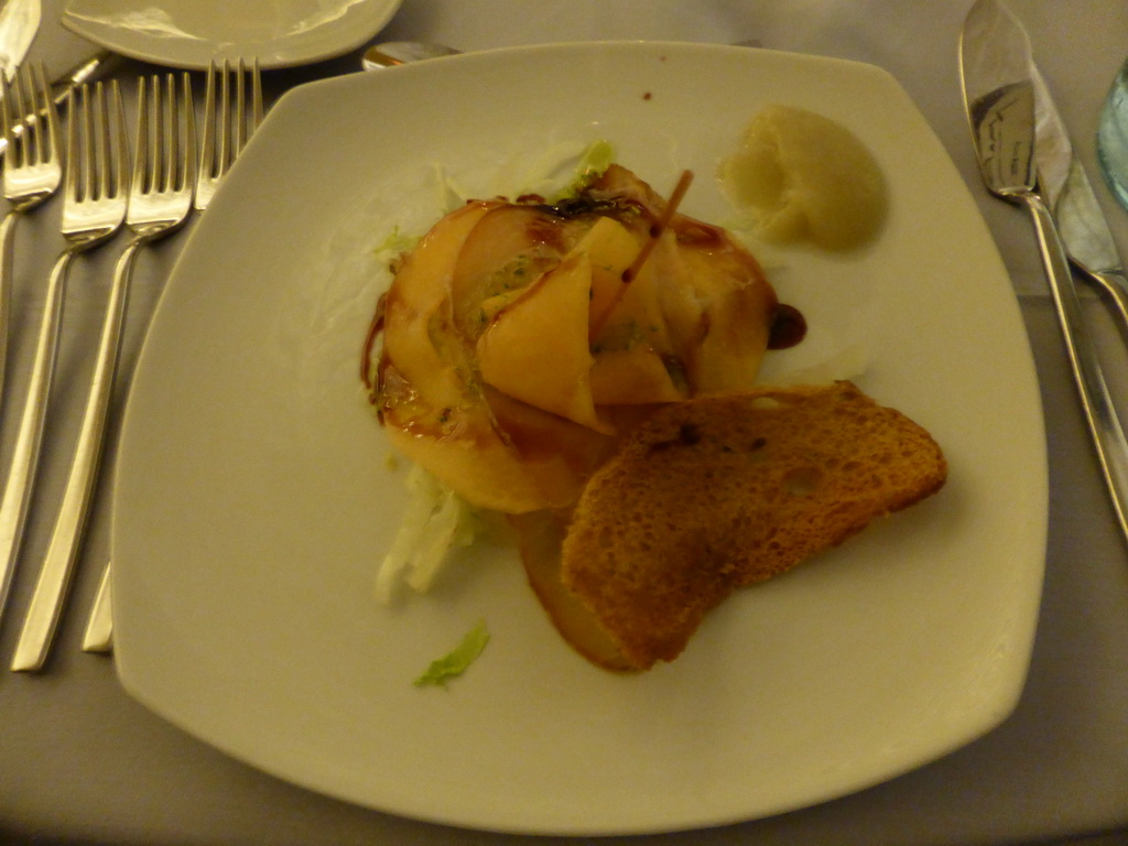 Dinner at the Ristorante Regia Lucia restaurant at the Piazza Duomo square