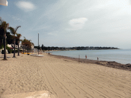 The Lido Sayonara beach at the village of Fontane Bianche