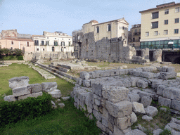 The Temple of Apollo at the Largo XXV Luglio square